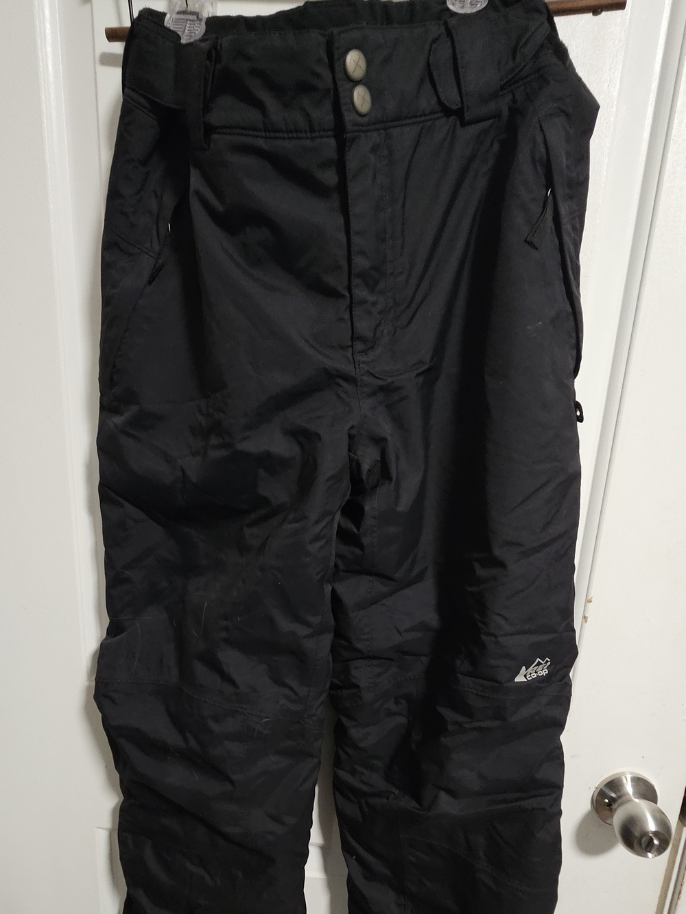 Black Youth Insulated Snow Pants - L.L. Bean Style
